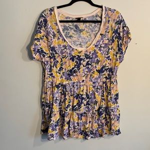 Floral t shirt